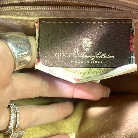 GUCCI Ophidia Vintage Accordion Shoulder Bag - Picture 3 of 16